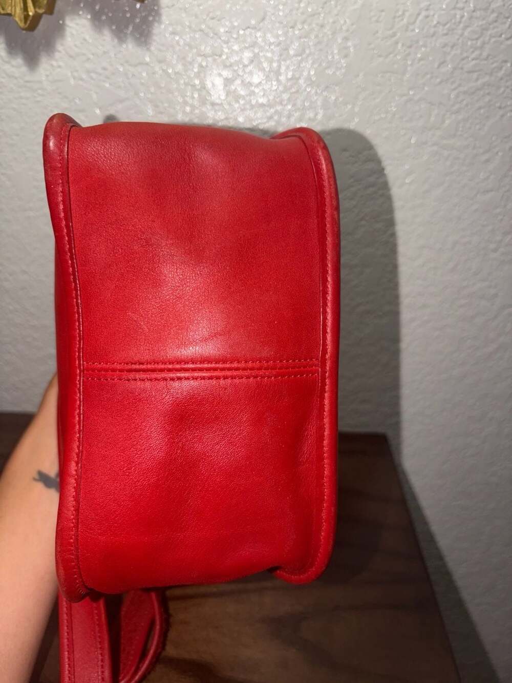 Vintage Coach Janice  Leather Shoulder Bag - Picture 4 of 9